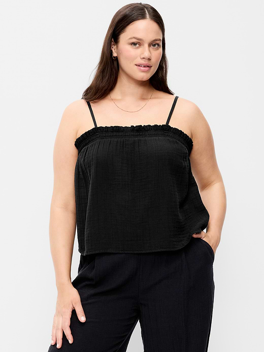 Old Navy Crinkle Gauze Tank Top — photo 6