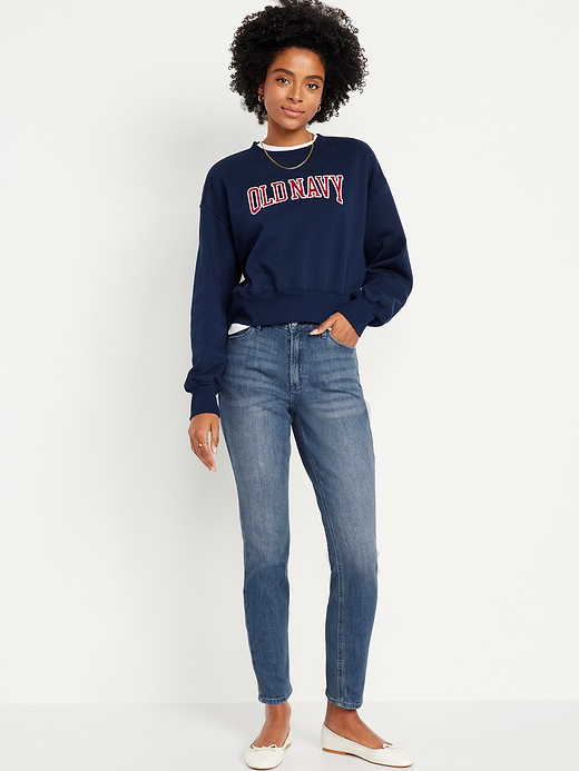 Old Navy High-Waisted Wow Straight Ankle Jeans — photo 1