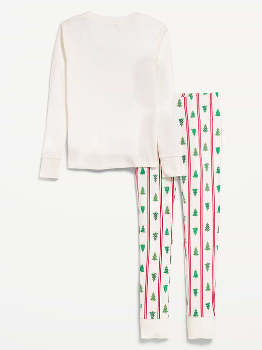 Old Navy Gender-Neutral Snug-Fit Graphic Pajama Set for Kids — photo 3