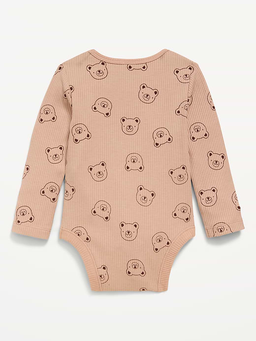 Old Navy Long-Sleeve Graphic Bodysuit for Baby — photo 3