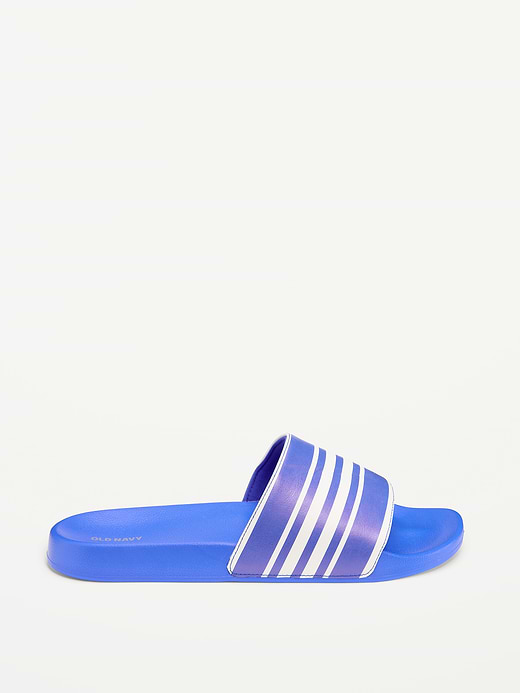 Old Navy Faux-Leather Slide Sandals for Men (Partially Plant-Based) — photo 4