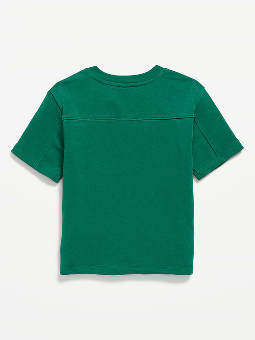 Old Navy Oversized French-Terry Graphic T-Shirt for Toddler Boys — photo 3
