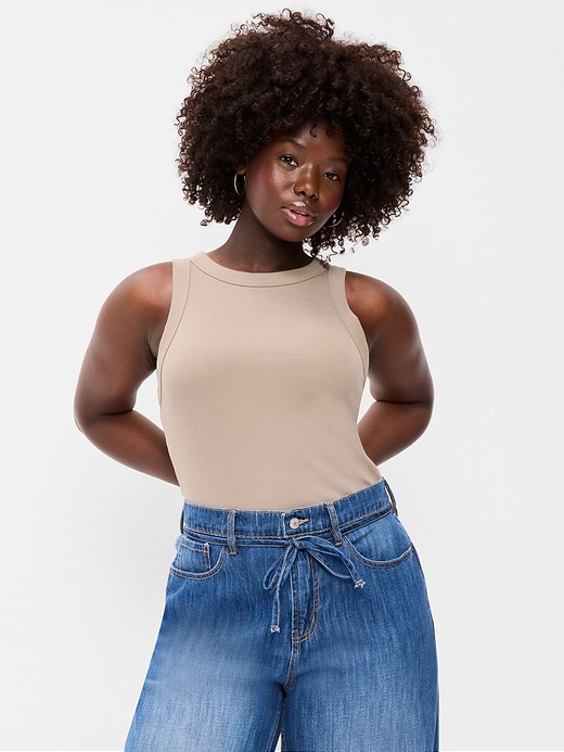 Old Navy Crop Ribbed Tank Top — photo 5