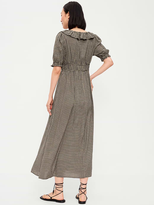 Old Navy Ruffle-Collar Boho Maxi Dress — photo 3