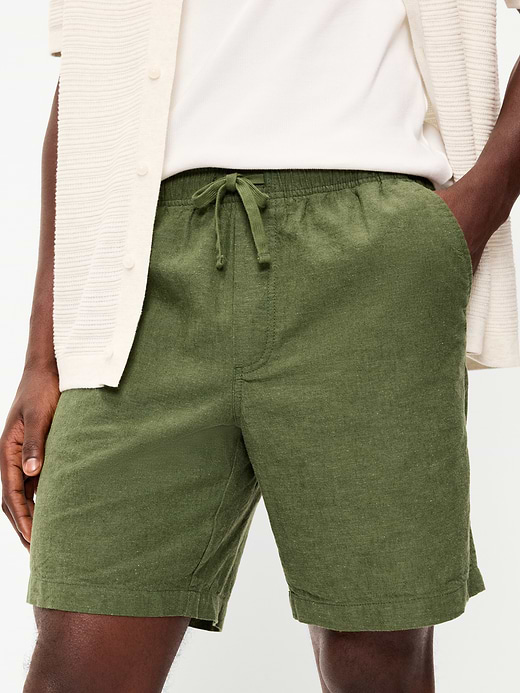 Old Navy Twill Jogger Shorts -- 7-inch inseam — photo 5