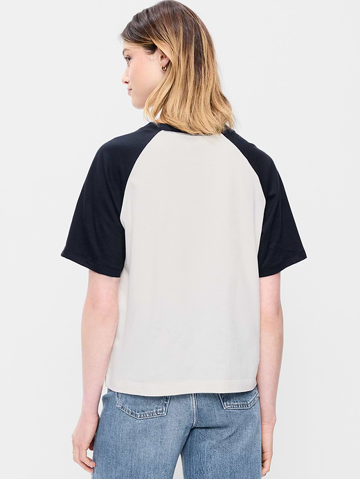 Old Navy Vintage Crew-Neck Raglan T-Shirt — photo 3