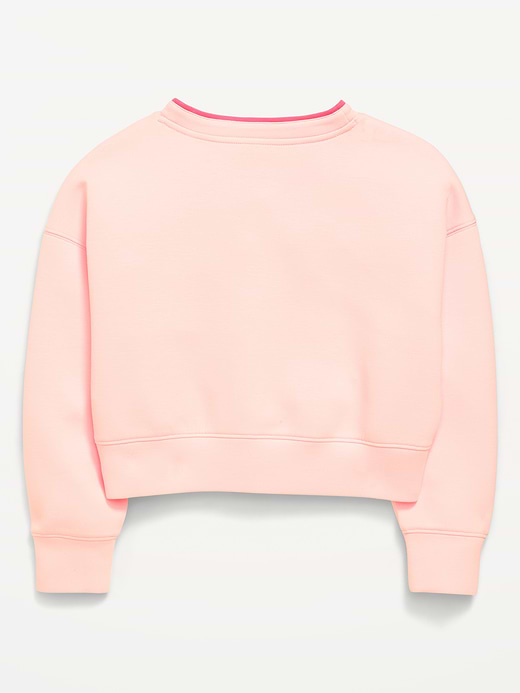 Old Navy Bounce Fleece V-Neck Sweatshirt for Girls — photo 5