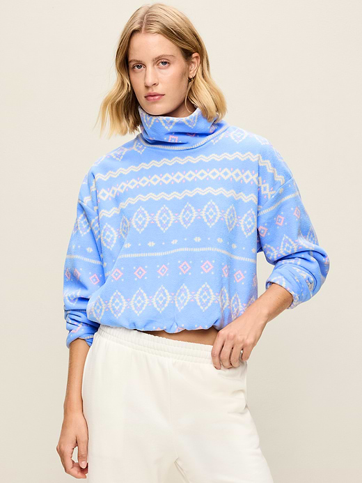 Old Navy Performance Fleece Funnel Neck Pullover — photo 1