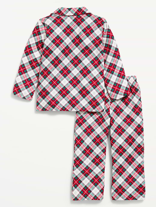 Old Navy Unisex Flannel Pajama Set for Toddler — photo 3