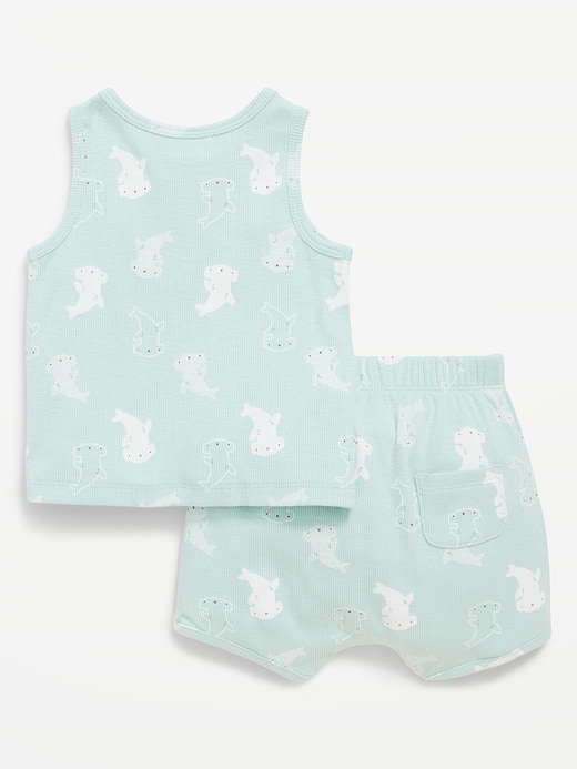 Old Navy Henley Tank Top and Shorts Set for Baby — photo 4