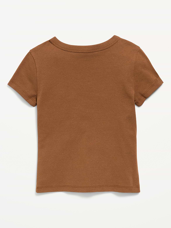 Old Navy Fitted Short-Sleeve T-Shirt for Girls — photo 4