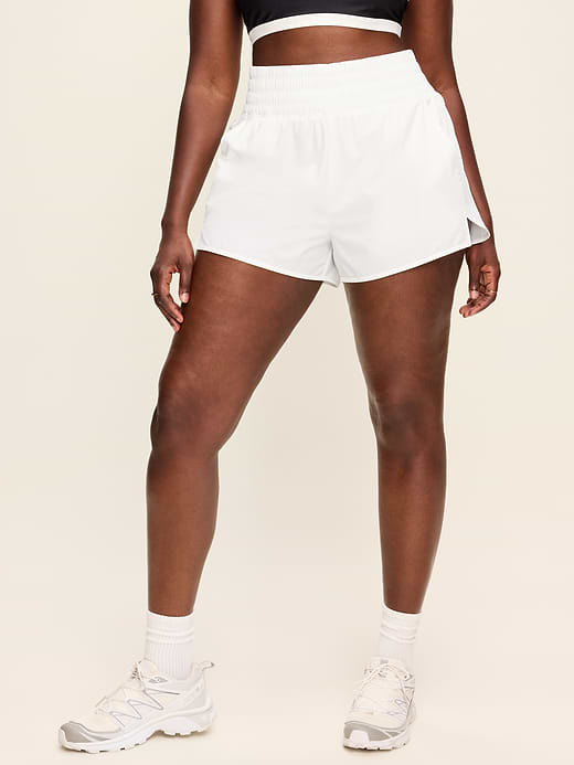 Old Navy Extra High-Waisted Crinkle Run Shorts -- 3-inch inseam — photo 6