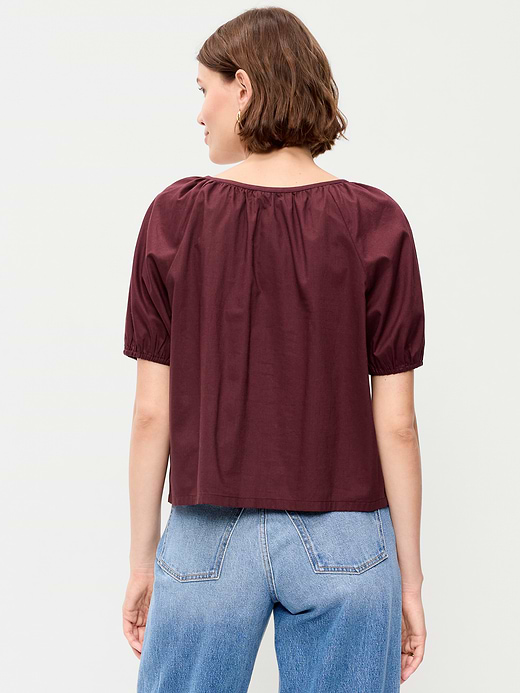 Old Navy Airy Button-Down Top — photo 3