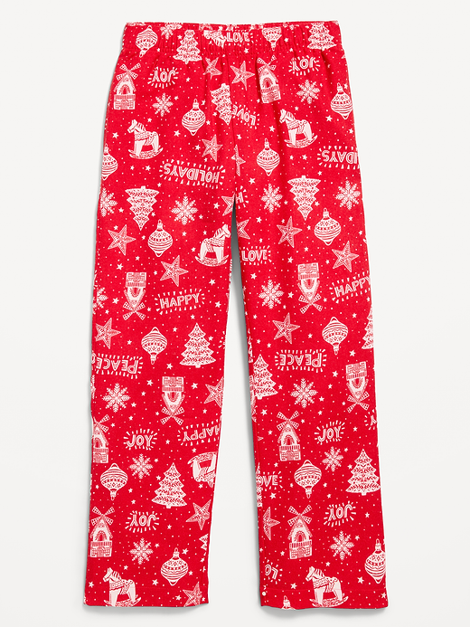 Old Navy Gender-Neutral Printed Flannel Pajama Pants for Kids — photo 1