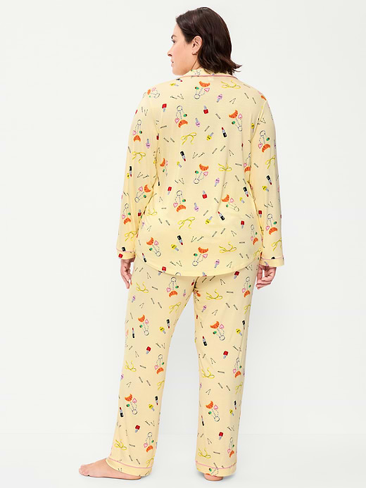 Old Navy Sunday Sleep Knit Jersey Pant Set — photo 9