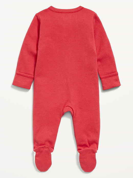 Old Navy 2-Way-Zip Sleep & Play Footed One-Piece for Baby — photo 4