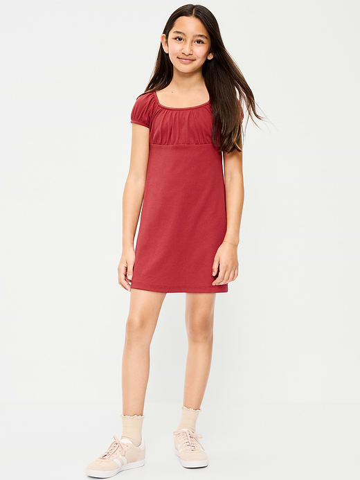 Old Navy Printed Fit and Flare Dress for Girls — photo 1