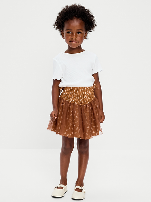 Old Navy Western Smocked Tulle Skirt for Toddler Girls — photo 1