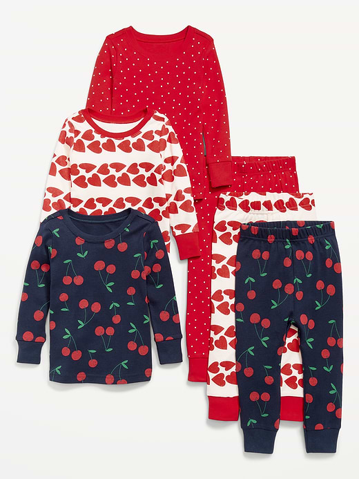 Old Navy Snug-Fit Printed Pajama 6-Piece for Toddler & Baby