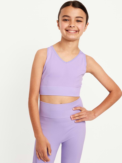 Old Navy Fitted Seamless Performance Bra for Girls — photo 4