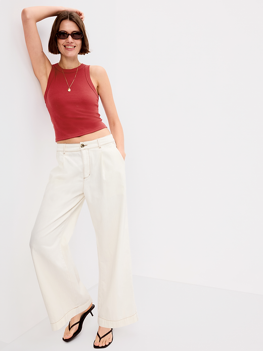 Old Navy Crop Ribbed Tank Top — photo 4