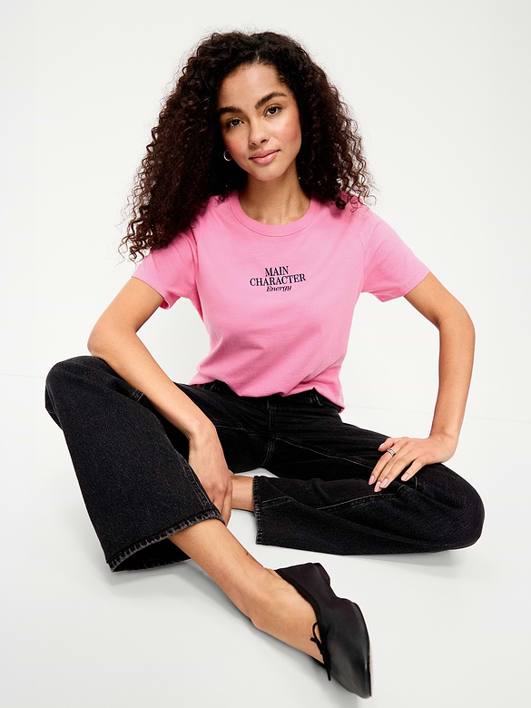 Old Navy EveryWear Crew-Neck Graphic T-Shirt — photo 4