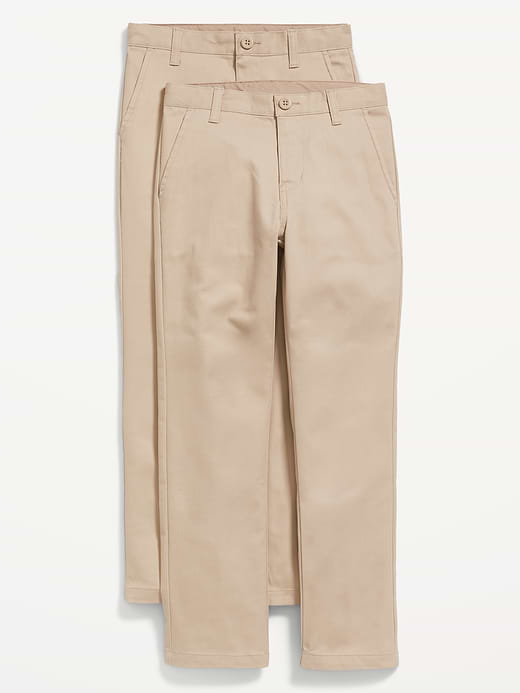 Old Navy Slim School Uniform Chino Pants 2-Pack for Boys