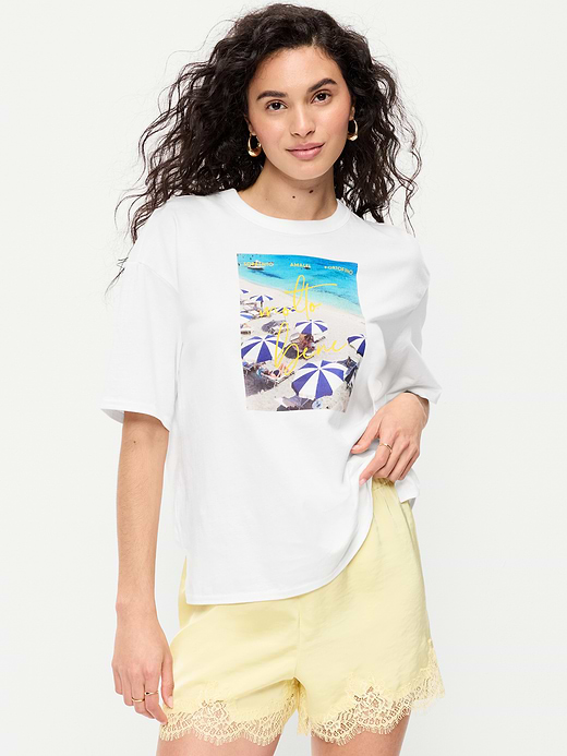 Old Navy Short-Sleeve Loose Graphic T-Shirt — photo 1