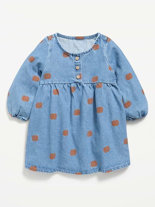 Old Navy Short-Sleeve Plaid Swing Dress for Baby — photo 4