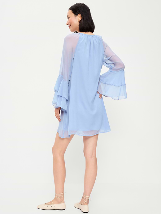 Old Navy Bell-Sleeve Boho Mini Dress — photo 3