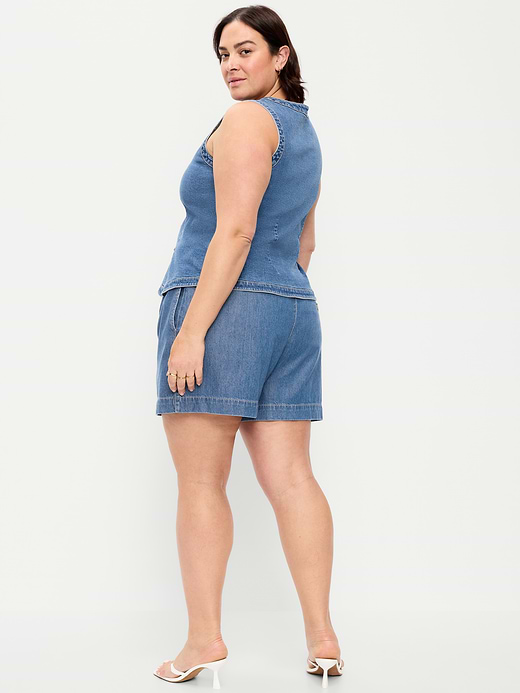 Old Navy High-Waisted OGC Chino Shorts -- 4-inch inseam — photo 9