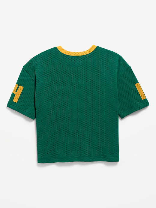 Old Navy Oversized Mesh Graphic Football T-Shirt for Boys — photo 3