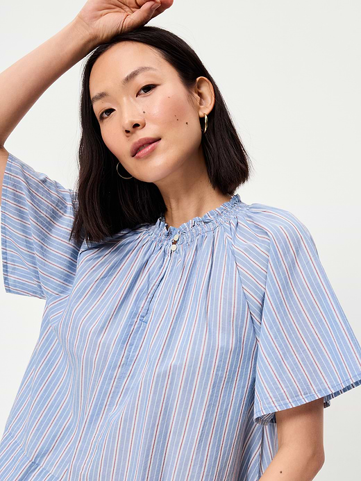 Old Navy Loose Short-Sleeve Striped Top — photo 5