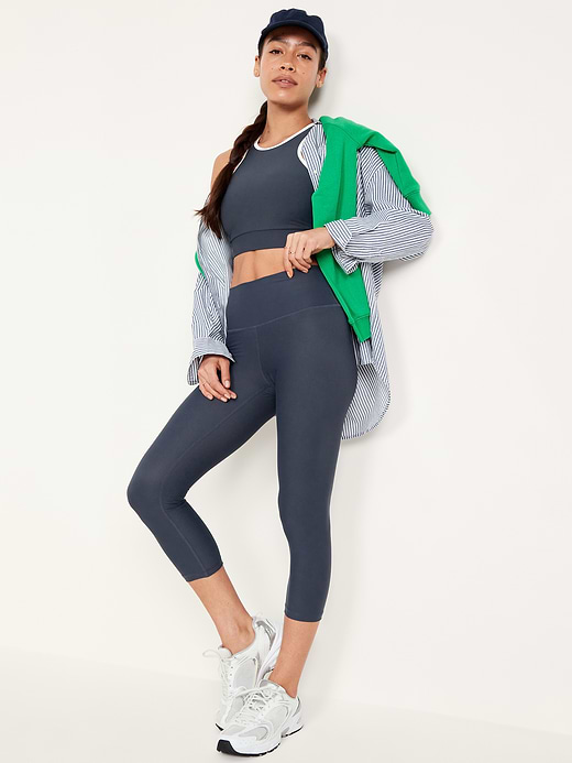 Old Navy High-Waisted PowerSoft Crop Leggings — photo 4