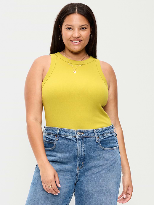 Old Navy Crop Ribbed Tank Top — photo 7