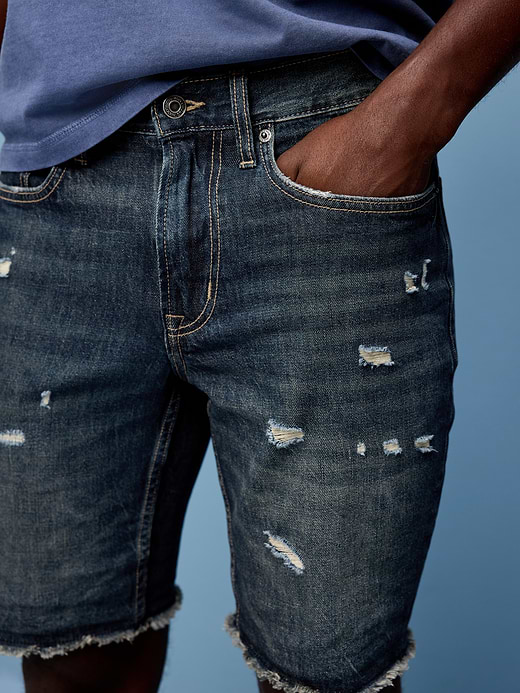 Old Navy Baggy Carpenter Jean Shorts-- 10-inch inseam — photo 4