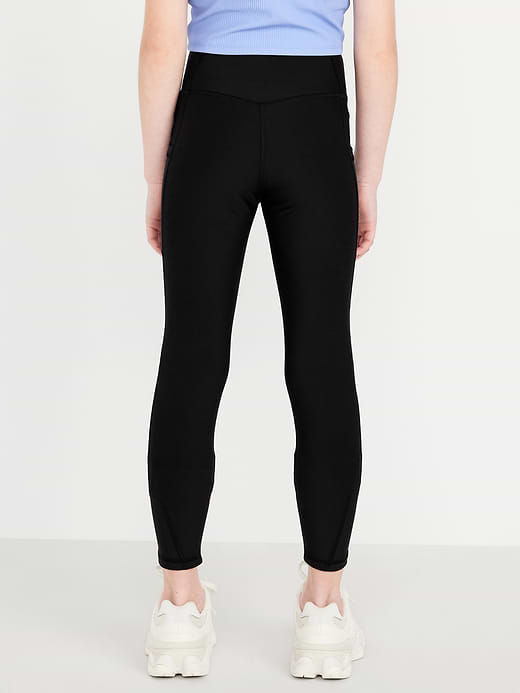 Old Navy High-Waisted PowerSoft 7/8-Length Side-Pocket Leggings for Girls — photo 3