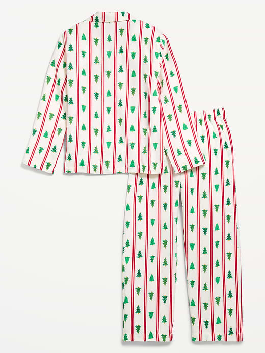 Old Navy Gender-Neutral Printed Flannel Pajama Pants Set for Kids — photo 3