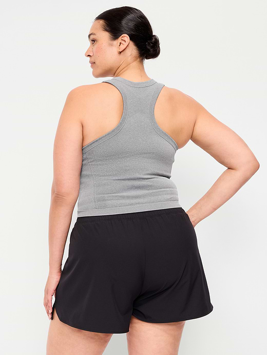 Old Navy Seamless Fitted High-Neck Crop Top — photo 9