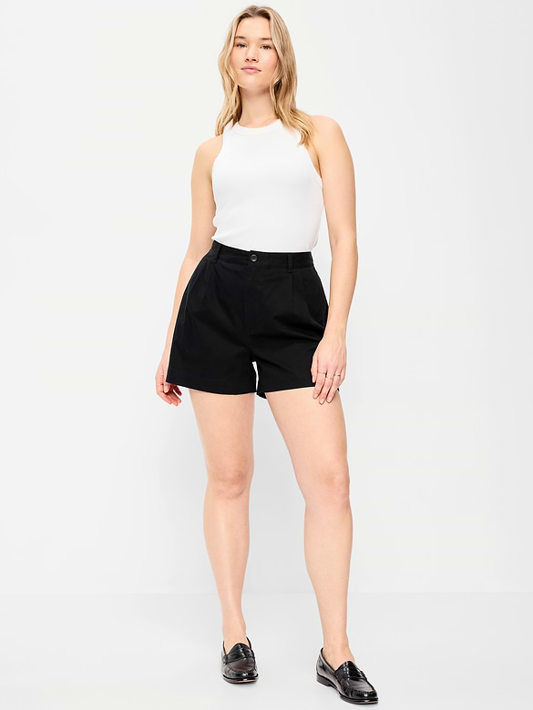 Old Navy High-Waisted OGC Chino Shorts -- 4-inch inseam — photo 4