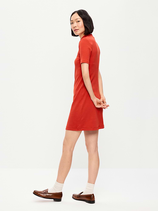 Old Navy Snug Mock-Neck Bodycon Mini Dress — photo 3