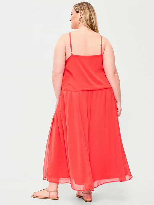 Old Navy Chiffon Drop-Waist Maxi Dress — photo 10