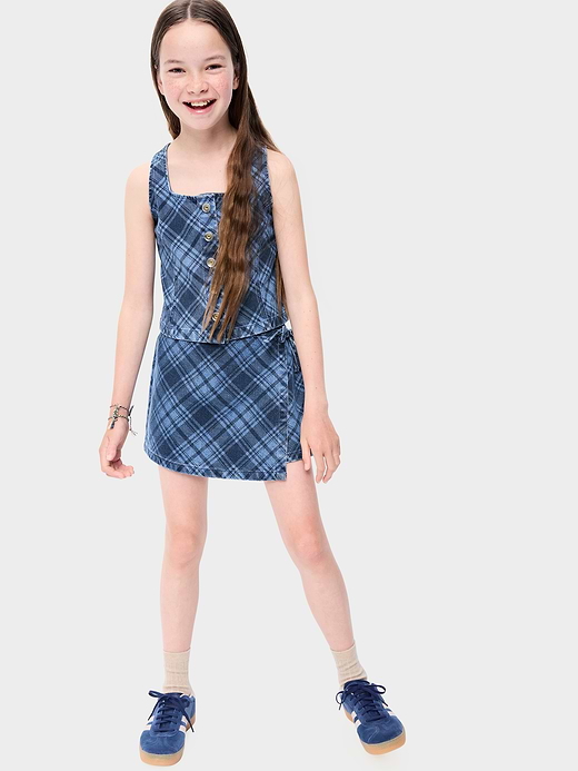 Old Navy Wrap-Front Knit Skort for Girls — photo 4