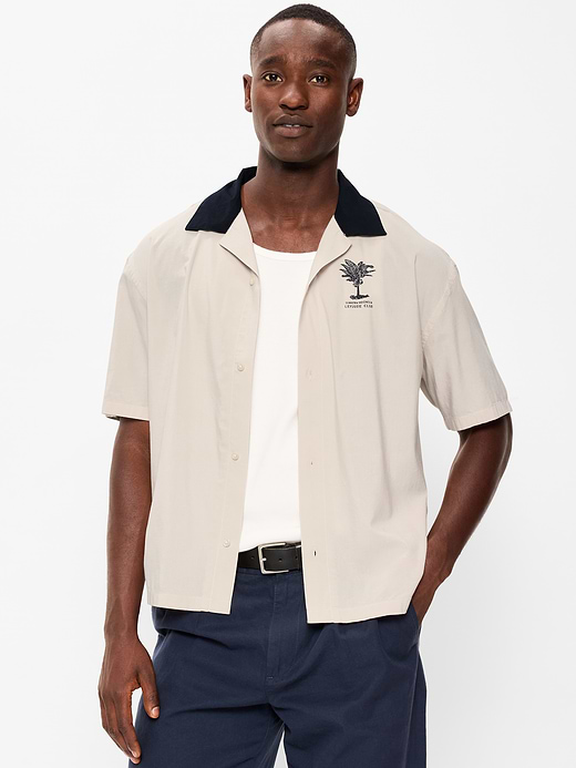 Old Navy Short-Sleeve Heavyweight Graphic Shirt
