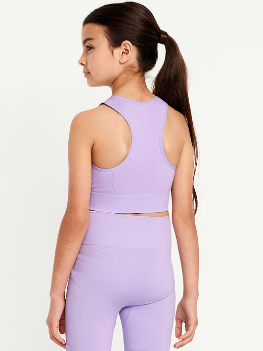 Old Navy Fitted Seamless Performance Bra for Girls — photo 3
