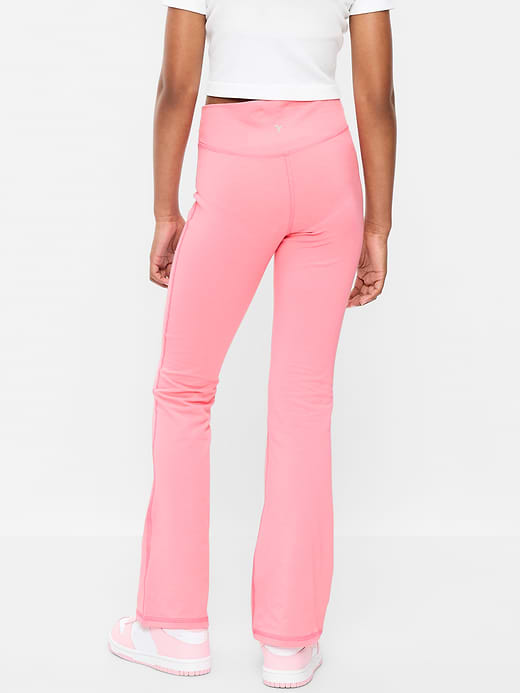Old Navy High-Waisted PowerChill Crossover Flared Leggings for Girls — photo 3