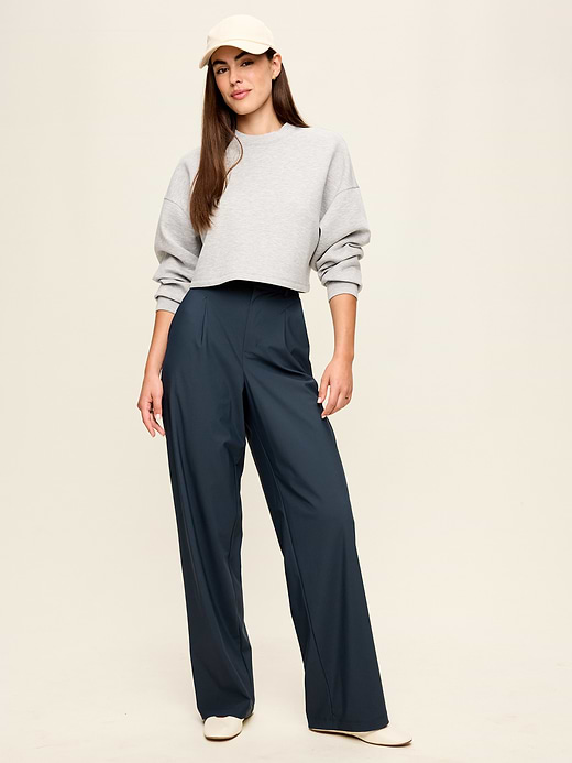 Old Navy High-Waisted SleekTech Trouser Pants — photo 3
