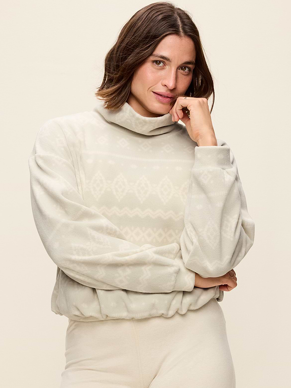 Old Navy Performance Fleece Funnel Neck Pullover — photo 7