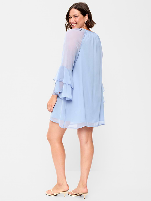 Old Navy Bell-Sleeve Boho Mini Dress — photo 8