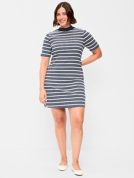 Old Navy Snug Mock-Neck Bodycon Mini Dress — photo 7